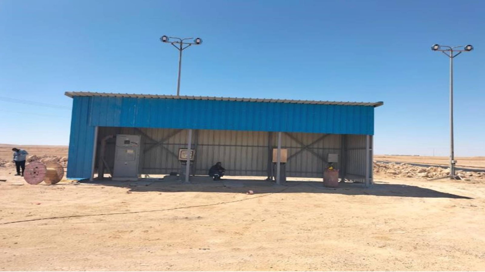 Supply and Install (7) Sun sheds